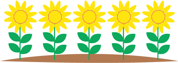 Tulip Flower Bed - Illustration (640x640), Png Download