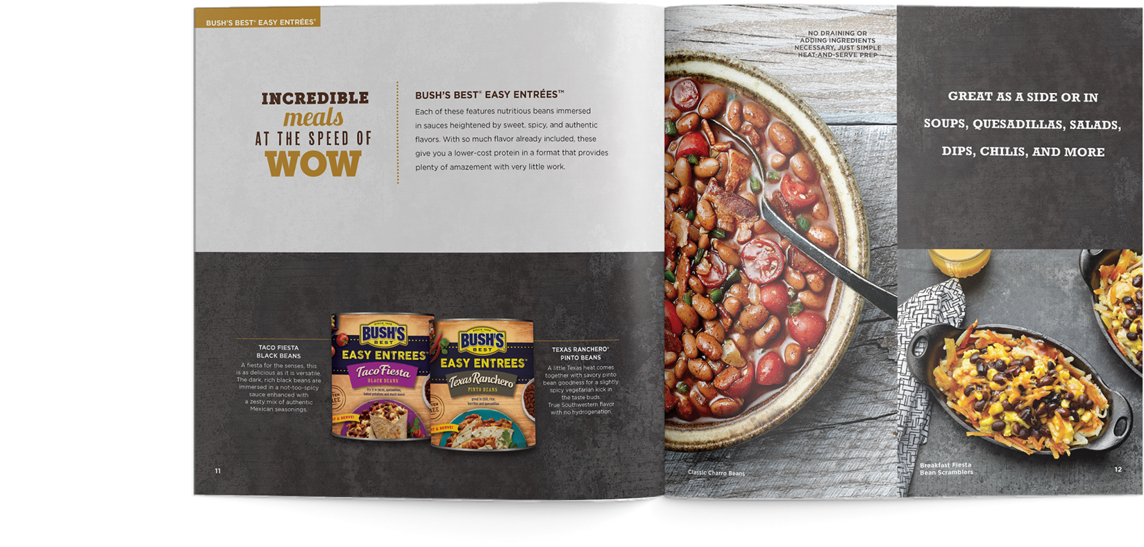 Bush's Super Beans Brochure Bush's Super Beans Brochure - Cranberry Bean (1920x933), Png Download