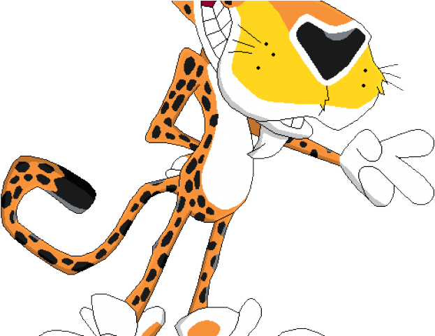 Cheetos Clipart Chester Cheetah - Cheesy Cheetah (640x480), Png Download