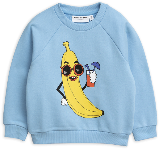 Mini Rodini Blue Organic Cotton Sweatshirt (786x786), Png Download