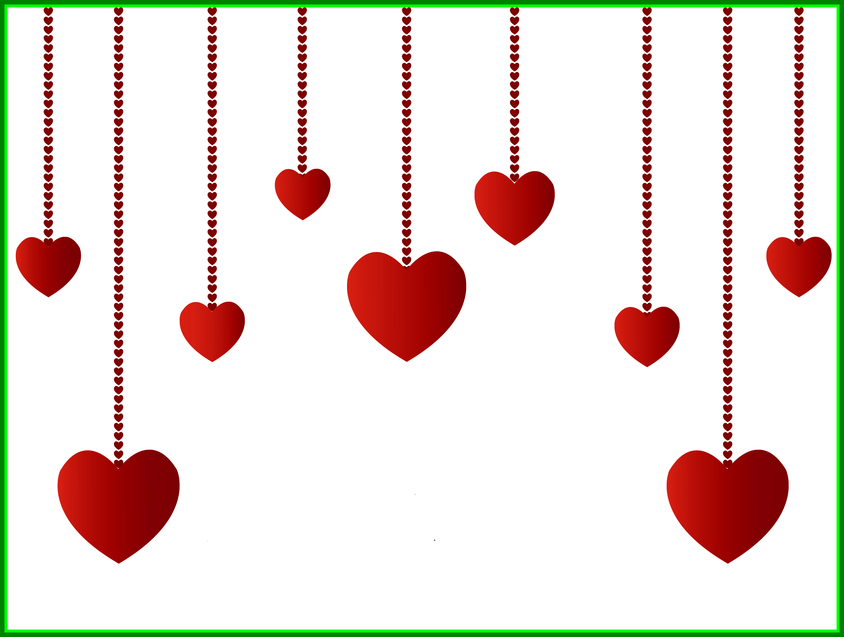 Clip Art Black And White Stock Awesome Hearts Decoration - Valentines Day Hearts Png Transparent (908x685), Png Download