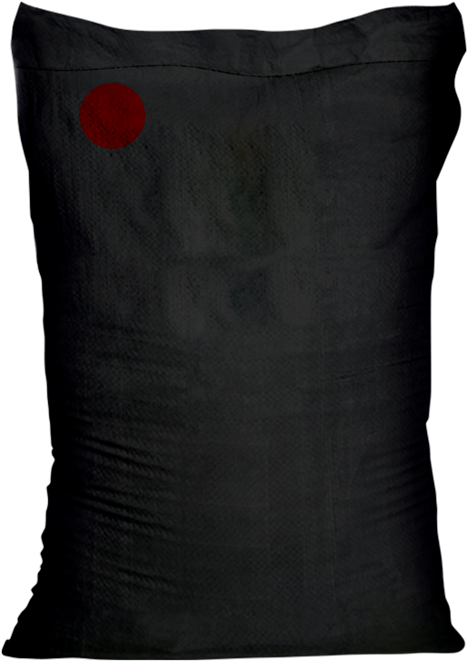 Saco Laminado Negro Con Circulo Rojo - Cushion (800x800), Png Download