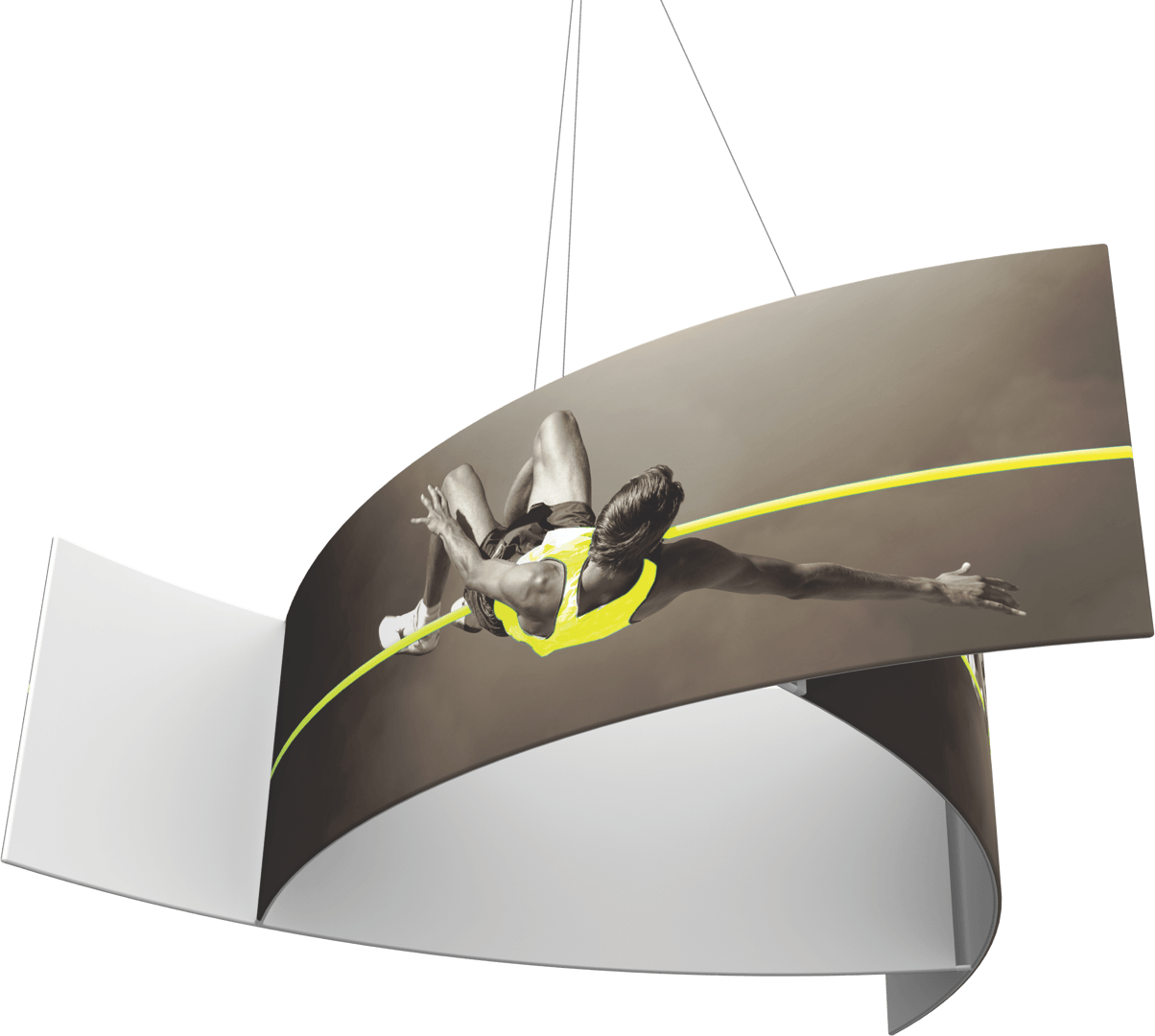 Pinwheel Hanging Banners - Ceiling (1204x1080), Png Download