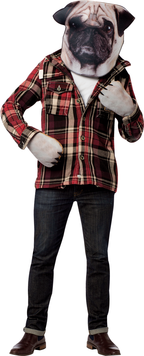 Dog Head & Paws - Fancy Dress Dog Paws (800x1268), Png Download