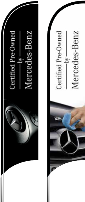 Mbsa Po Items For Website - Mercedes Benz Hanging Banner (600x800), Png Download