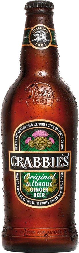 Crabbies Scottish Alcoholic Ginger Beer 500ml Bottle - Alcoholic Ginger Beer Nz (368x880), Png Download