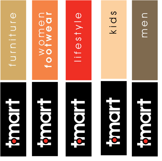 Inspire - Conceptualize - Create - T Mart Instore Branding - Graphic Design (567x547), Png Download