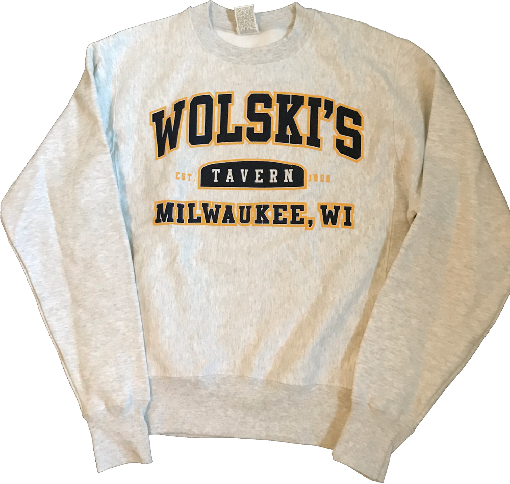 Wolskis Champion Crewneck Sweatshirt (1000x949), Png Download