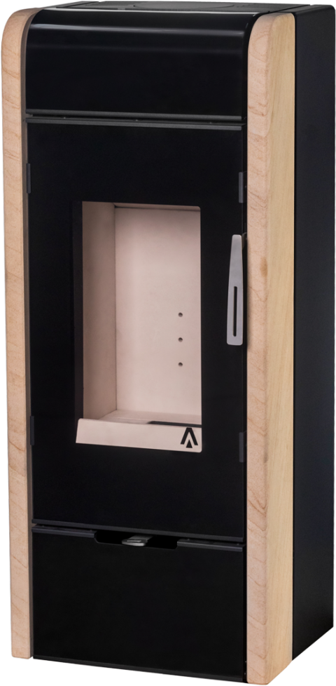 Samana Wood Burning Stove With Manual Loading - Home Door (501x1024), Png Download