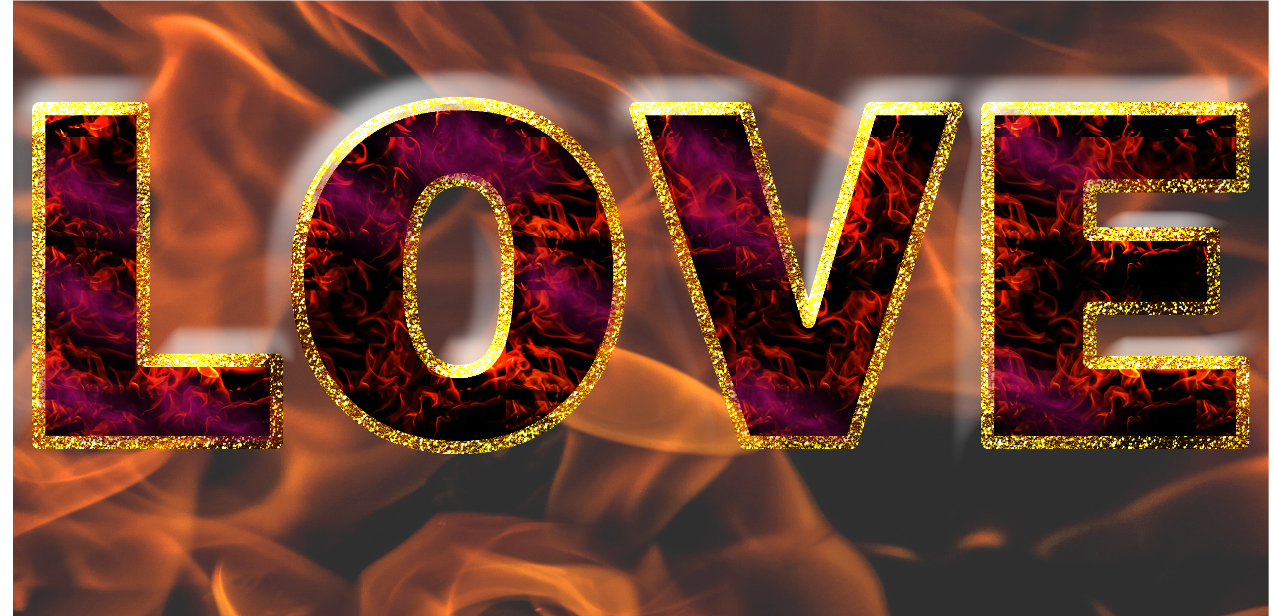 Love Word Art - Graphic Design (4000x2800), Png Download