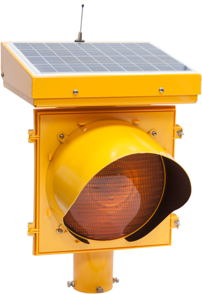 Ab-1412 Pedestrian Activated Crosswalk Systems - Traffic Light (732x1024), Png Download