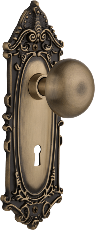 Door Hardware - Victorian - Nostalgic (691x1030), Png Download
