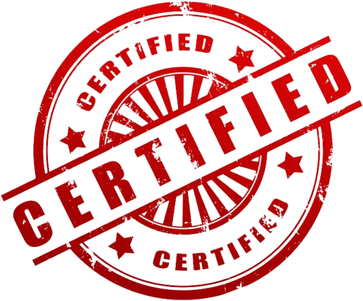 Certified Png, Download Png Image With Transparent - Emblem (800x625), Png Download