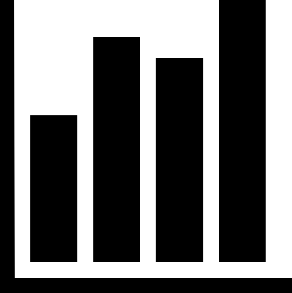 Bargraph Comments - Monochrome (980x982), Png Download