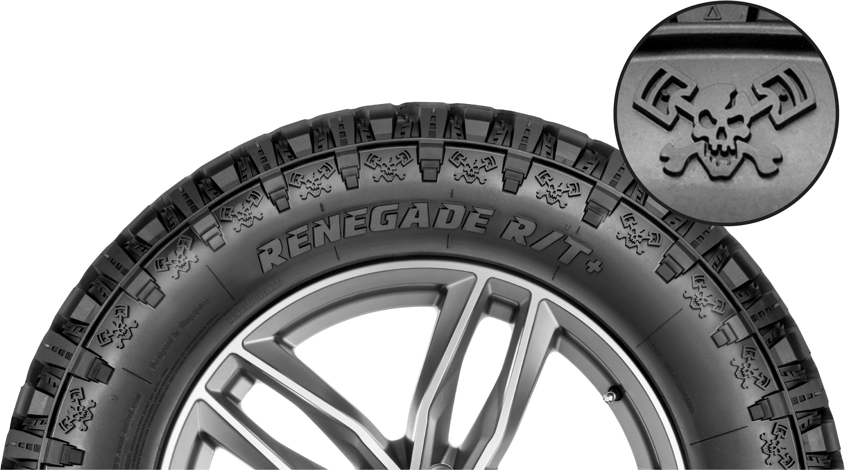 Radar Tires Add Rugged Terrain Range To Their Renegade - Renegade Rt Tires (2883x1717), Png Download