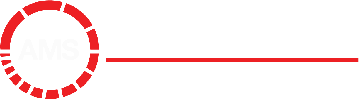 Ams Motion Source Logo White Lettering 2019-01 - Circle (1276x433), Png Download