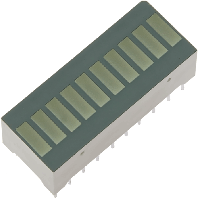 10 Segment Red Led Bar-graph - Awning (700x700), Png Download