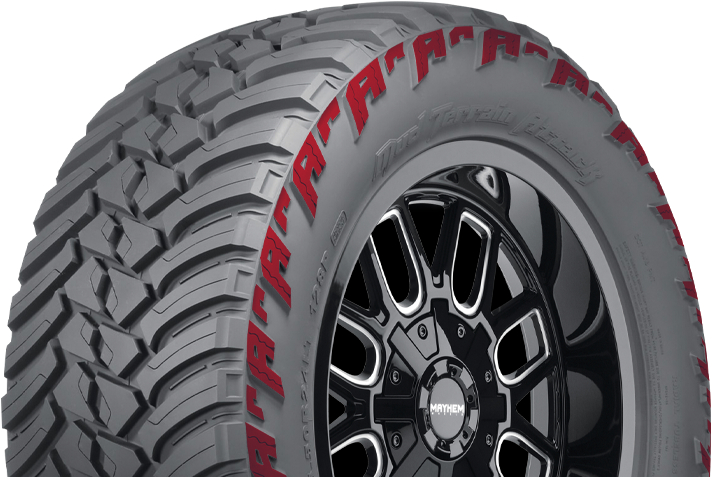 Sidewall Boasts “a” Logo Lug Design Which Provides - Tread (722x481), Png Download