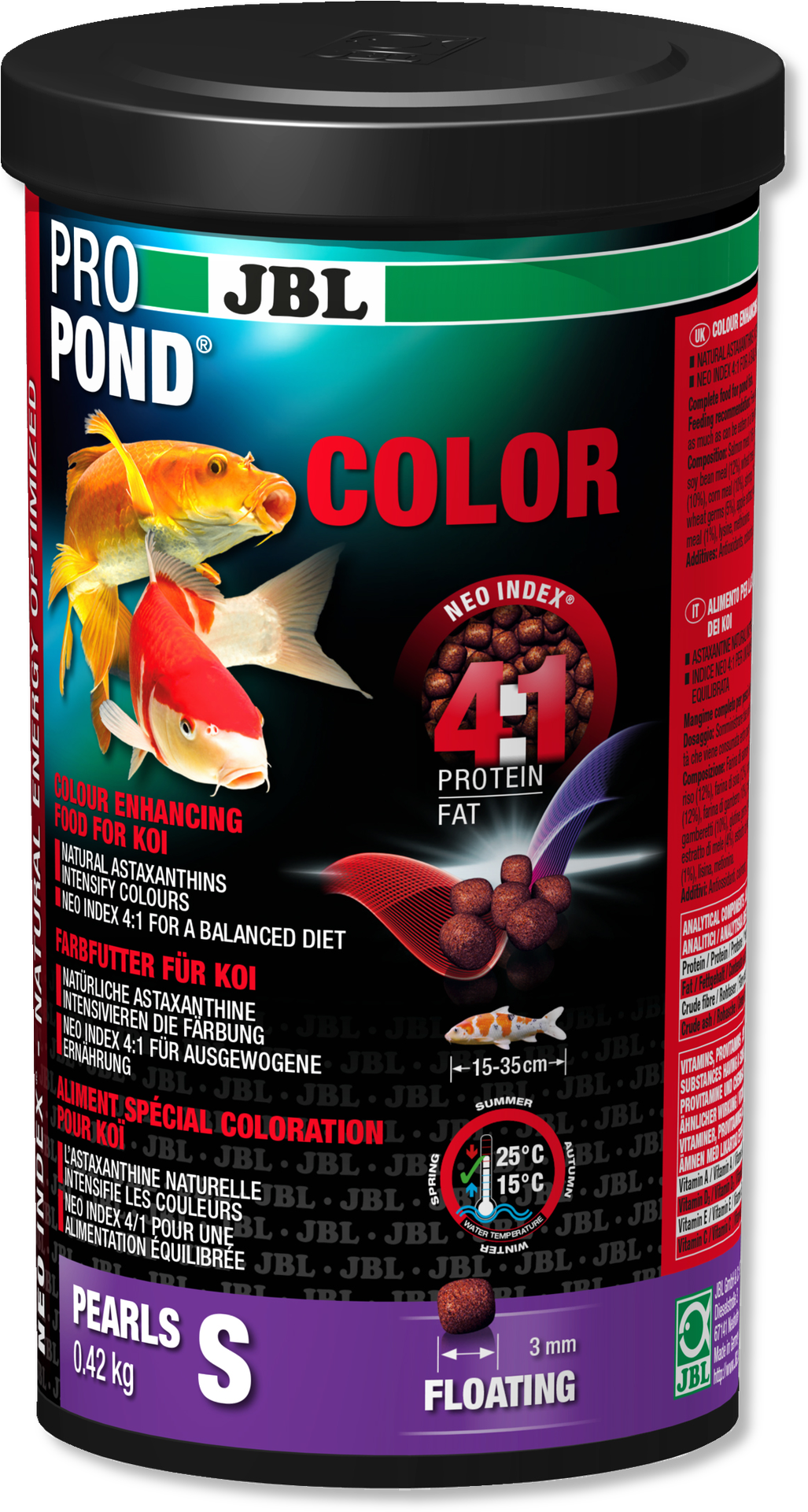 Jbl Gmbh & Co - Germany Label Food Aquarium (1940x1940), Png Download