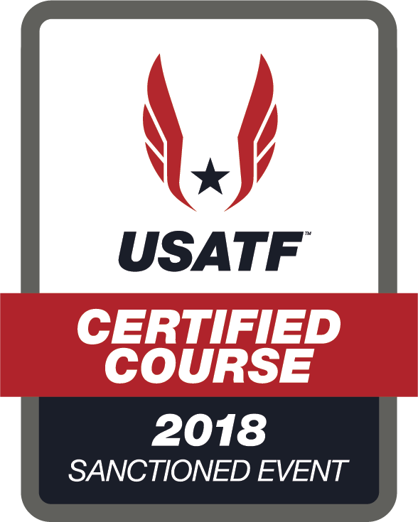 Usatf Sanctioned Certified - Usatf Certified Course 2017 (588x735), Png Download