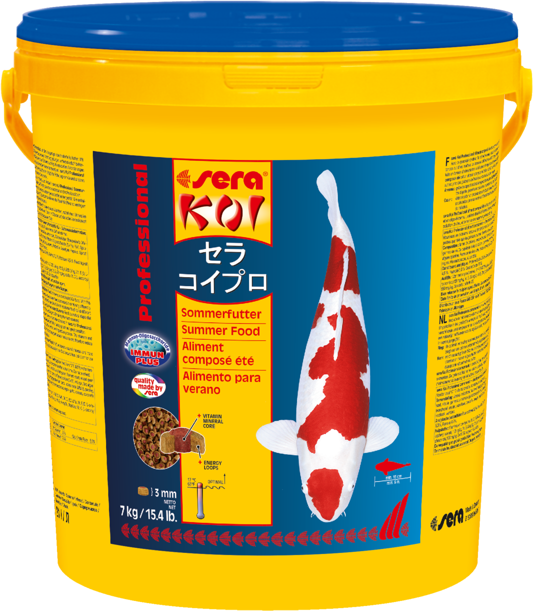 4001942070188 40395 Int Sera Koi Professional Sommer - Sera Pond Bio Granulat (1117x1280), Png Download