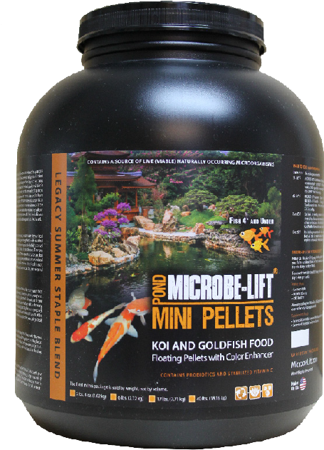 Mini Pellet Goldfish & Koi Food - Koi (501x700), Png Download