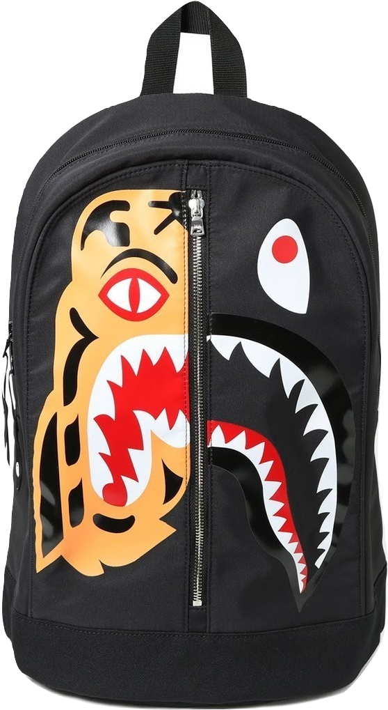 Bape Tiger Shark Day Pack - Hype Beast Wall Paper (1024x1024), Png Download