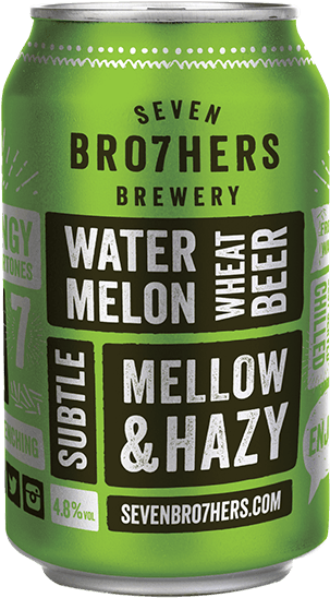Seven Brothers Brewery - Caffeinated Drink (786x790), Png Download