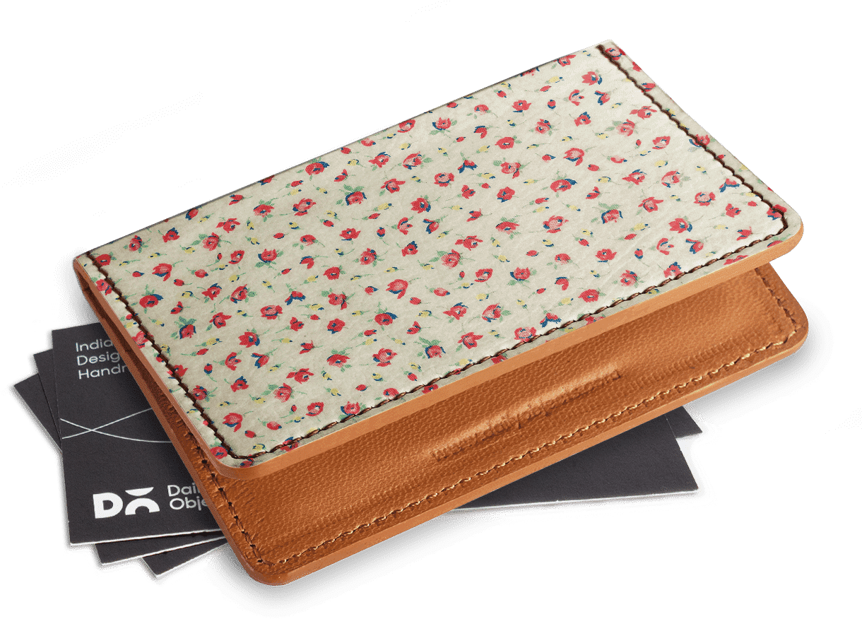 Dailyobjects Vintage Floral Card Wallet Buy Online - Coin Purse (1220x900), Png Download