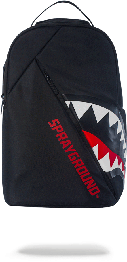 Sprayground Angled Ghost Shark (802x1023), Png Download