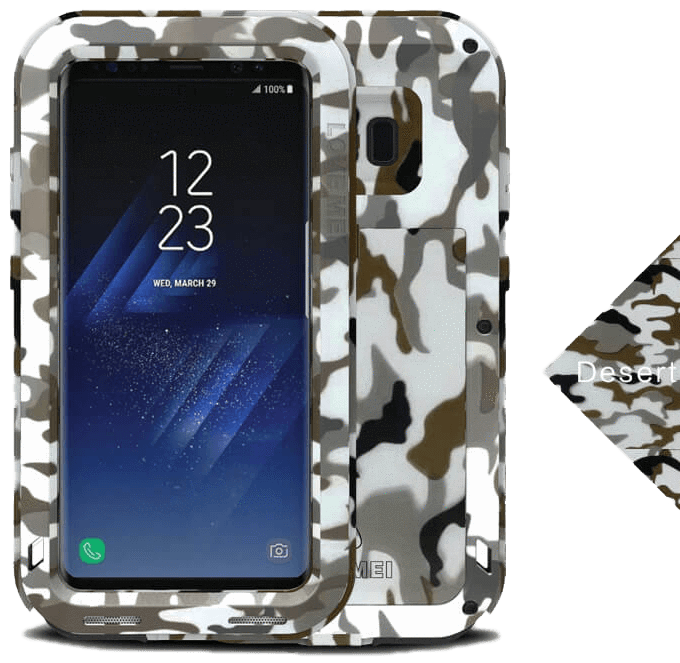 Love Mei Camo Series Samsung S8 - Samsung Galaxy S8 Shockproof Case (790x836), Png Download