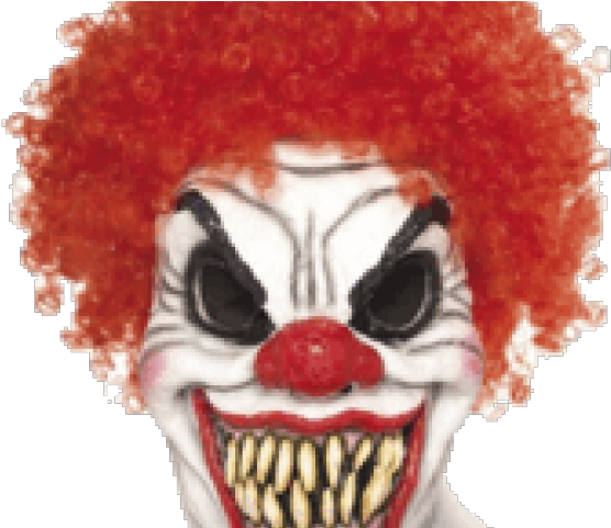 Clown Clipart Transparent Background - Scary Mask For Kids (640x480), Png Download