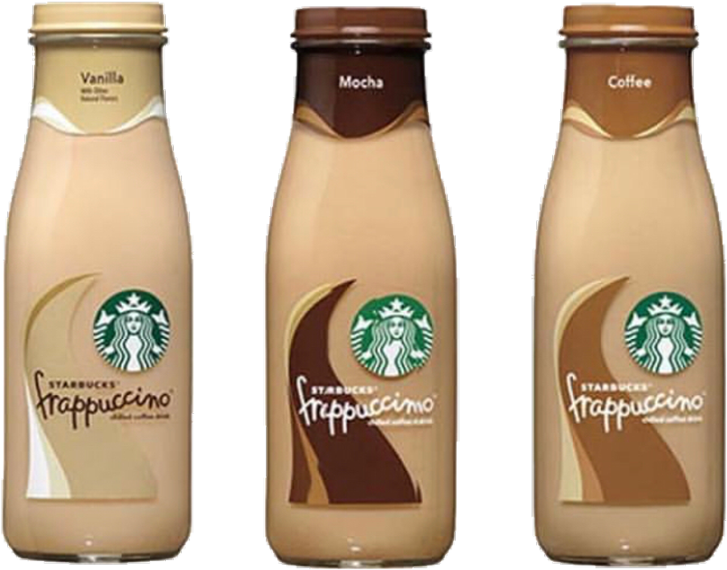 Frappe Sticker - Starbucks Frap 13.7 Oz (1024x1130), Png Download