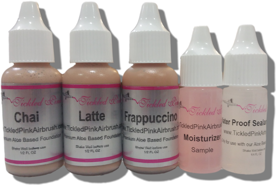 Aloe Foundation Hybrid Light / Medium Sample Pack - Cosmetics (1280x720), Png Download