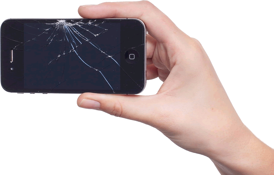 Apple Iphone Repairs Fix Your Broken Tablet Or Smartphone - Téléphone Cassé (885x566), Png Download
