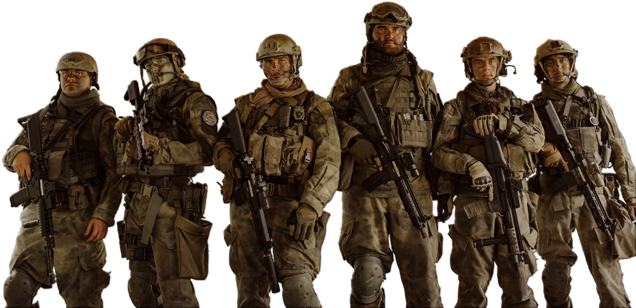 Soldiers - Soldiers Png (1239x600), Png Download