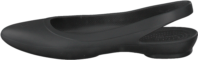 Buy Crocs Crocs Eve Slingback W Black Black Shoes Online - Ballet Flat (705x705), Png Download