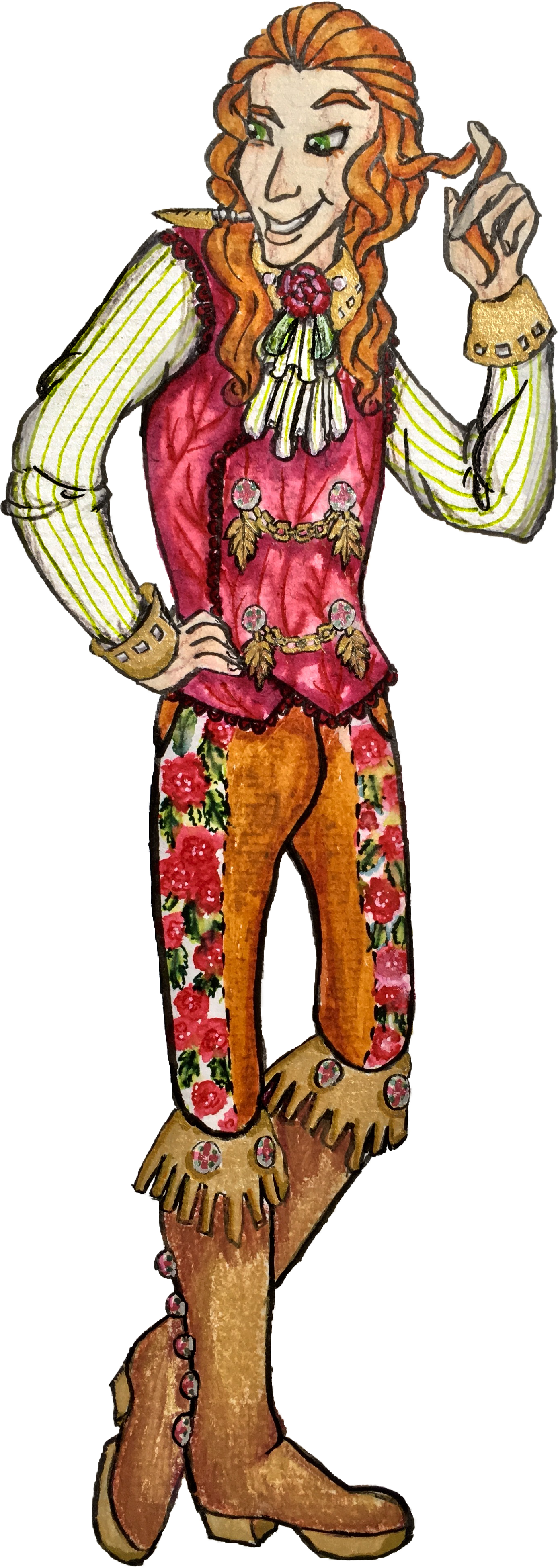 Bane O'rouge/outfits - Illustration (1399x3915), Png Download