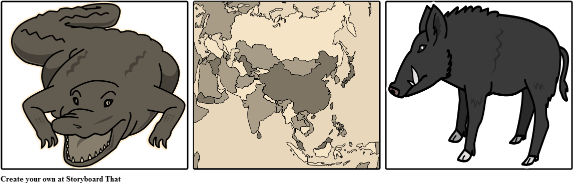 Crocs - Cartoon (1164x385), Png Download