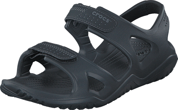 Crocs Swiftwater River Sandal M Black 57607-00 Mens - Fisherman Sandal (705x437), Png Download