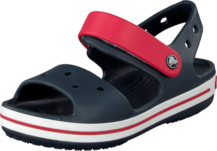 Crocs Crocband Sandal Kids Navy 50527-00 Womens Synthetic - Slide Sandal (705x491), Png Download