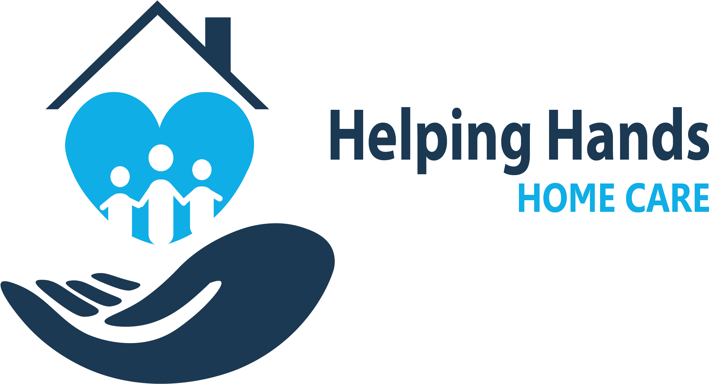 Helping Hands (2382x1286), Png Download