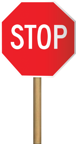 Related Products - Stop Paddle (500x500), Png Download