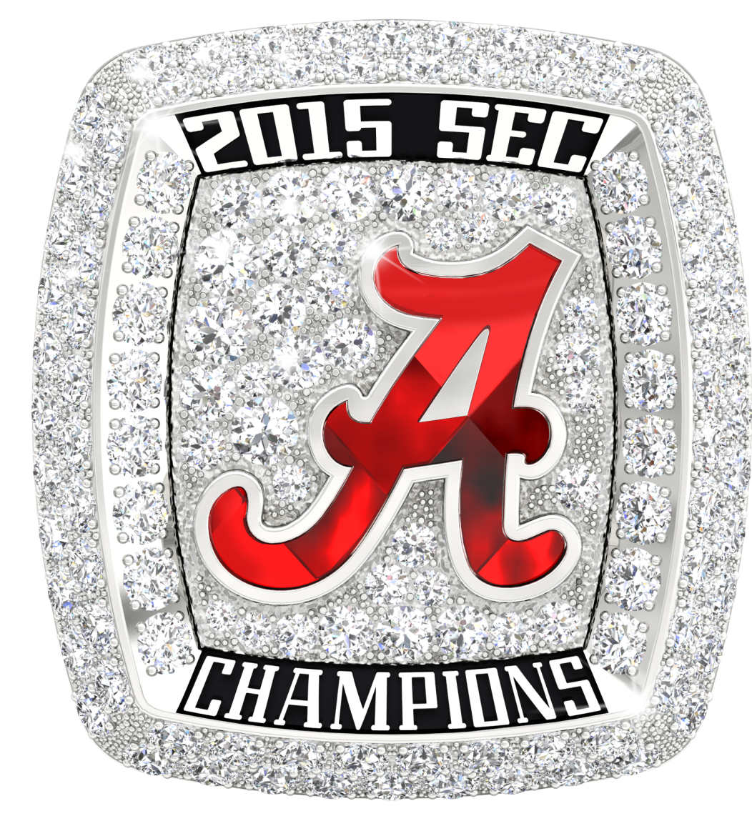Jostens And The University Of Alabama Deliver - Alabama Football Championship Ring (1062x1154), Png Download