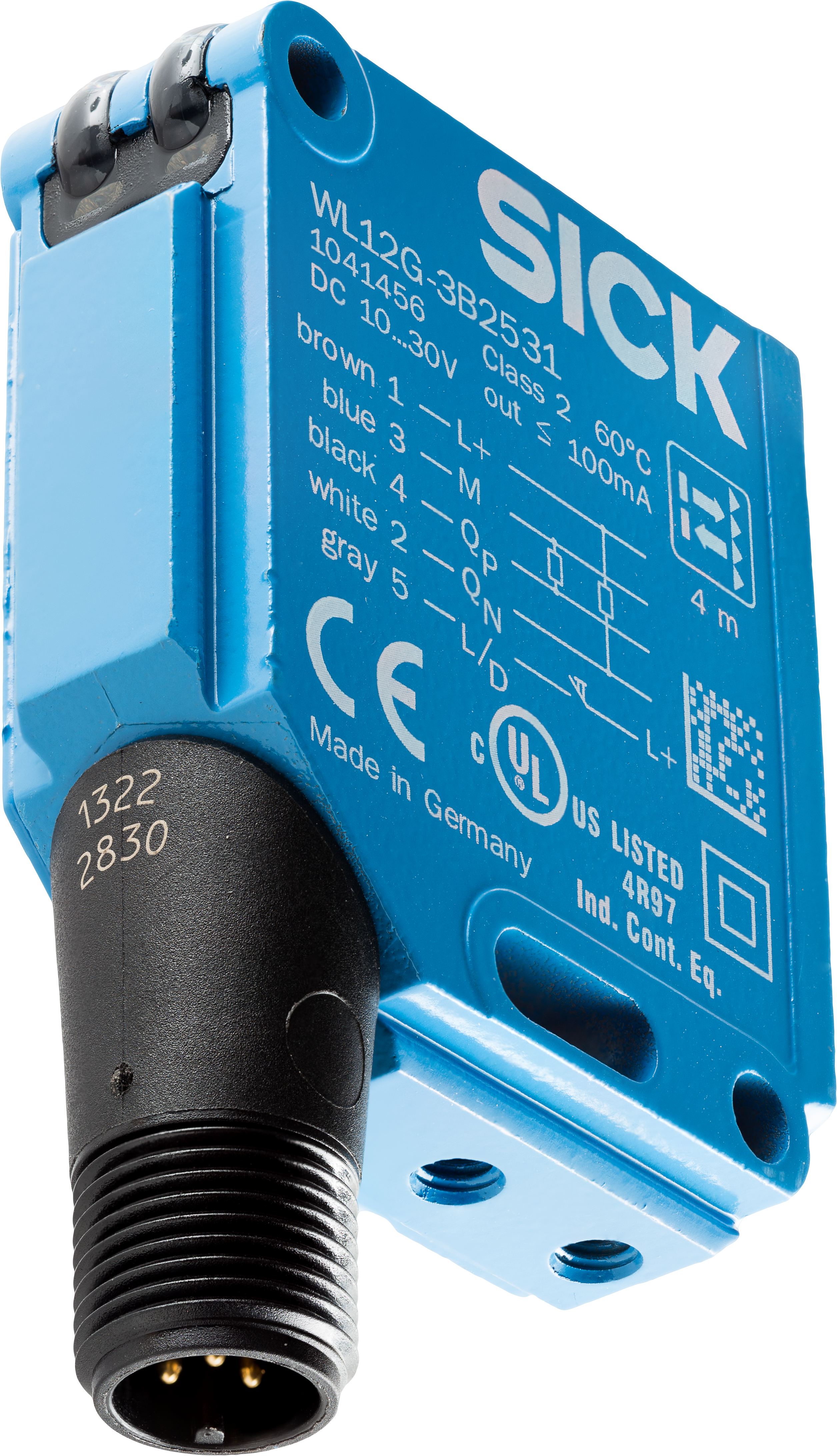 Sick Wl12g-3b2531 Photoelectric Reflex Switch Angled2 (2511x4368), Png Download