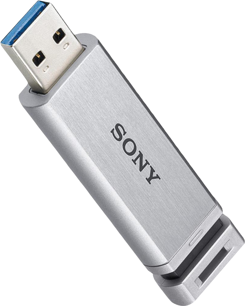 Download Sony Usb Pen Drive Png Image - Sony Micro Vault Mach 16 Gb Flash Drive - Usb 3.0 (500x621), Png Download