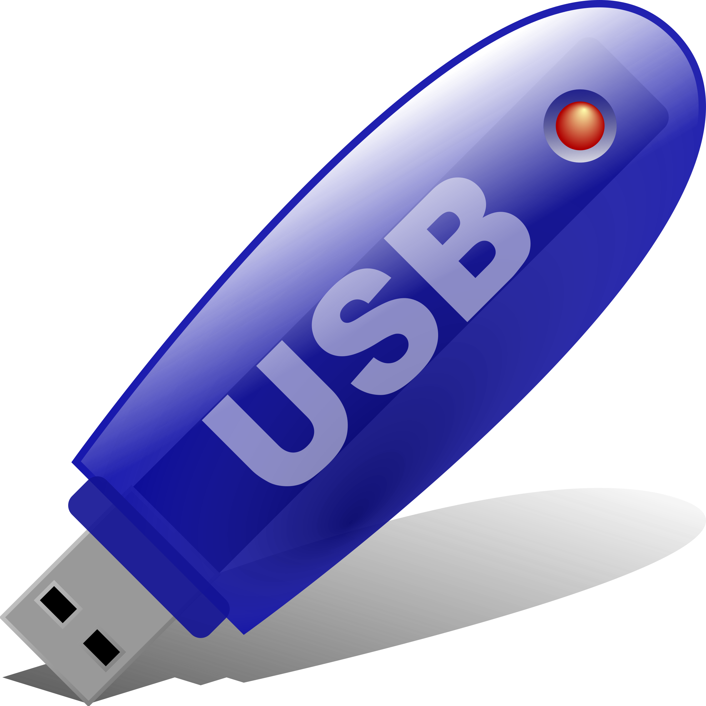 Usb Memorystick Icons Png - Memory Stick Clipart (2401x2400), Png Download