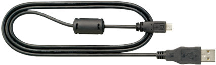 Nikon Uc-e21 Usb Cable (480x408), Png Download