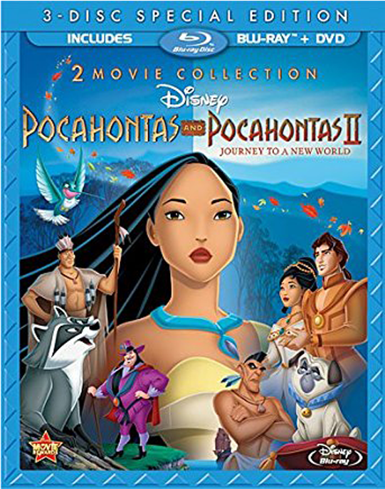 Pocahontas 1&2 - Pocahontas 2 Movie Collection Blu Ray (1000x1000), Png Download