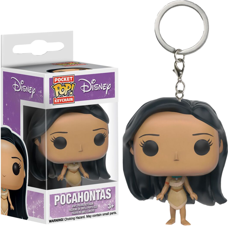 Pocket Pop Vinyl Keychain - Funko Pop Keychain Pocahontas (768x762), Png Download